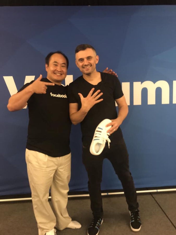 Dennis Yu with Gary Vaynerchuk
